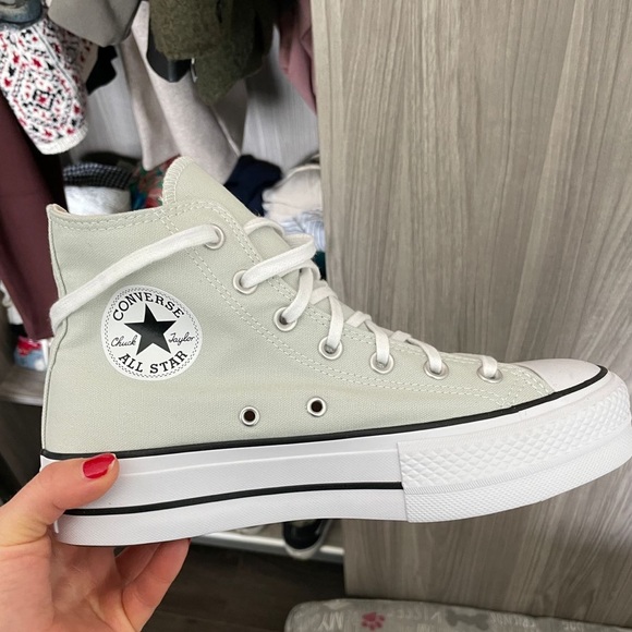 Converse Shoes - Green-ish converse